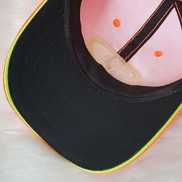 Mossy Oak Safety Orange High Visibility Hunting Construction Velcro Back - Picture 7 of 10